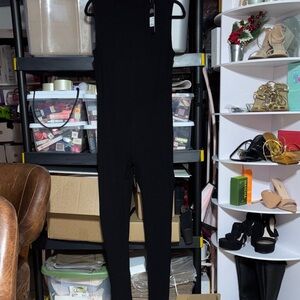Fashion Nova Sleek Black Sleeveless Jumpsuit
